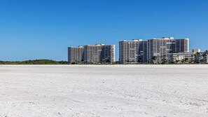 On the beach - This newly renovated two-bedroom, two-bath beachfront condo with great views of the Gulf of Mexico. (Marco Island)