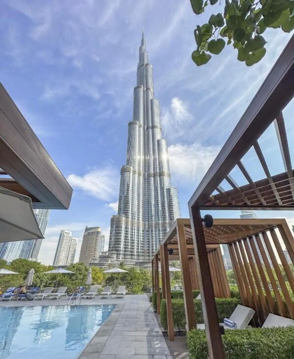 Pool - ADDRESS RESIDENCES OPERA 1 BEDROOM SERVICED APARTMENT (Dubai)