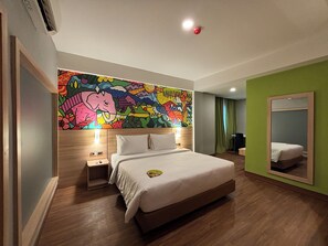 Executive Room | Desk, blackout drapes, free WiFi, bed sheets - MaxOne Dumai (Dumai)