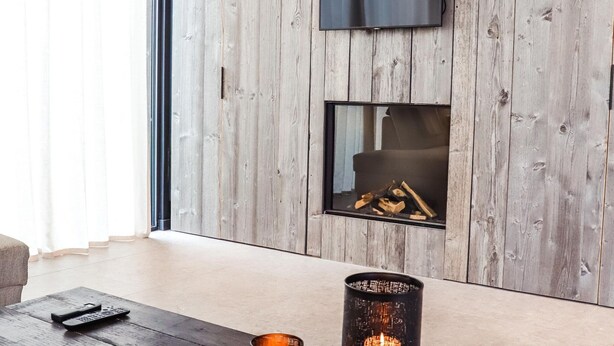 House | Living area - Maison Lodge 5 Modern and Luxuriously Finished Near Somme-leuze (Somme-Leuze)