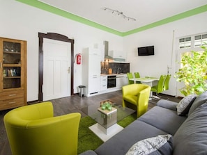 Living area - Holiday Apartment Angela Koenig (Wernigerode)
