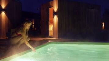 Ferienhaus | Pool | Innenpool, Außenpool