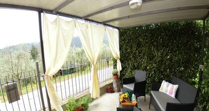Casale on the Hills Between Lucca and the Sea, With Garden and Swimming Pool