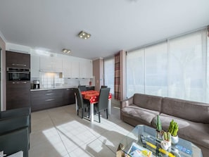 Apartment | Private kitchen | Electric kettle, toaster - Apartment Within Walking Distance of the Beach (Middelkerke)