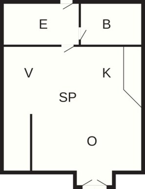 Apartment | Floor plan - 4 Person Holiday Home on a Holiday Park in Hejls (Hejls)