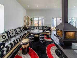 House | Living area - Modern Holiday Home in Verviers With Indoor Pool (Verviers)