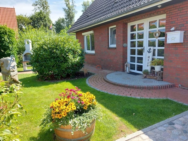 Property grounds - With Roof Terrace in Haus Inselhupfer (Nordstrand)