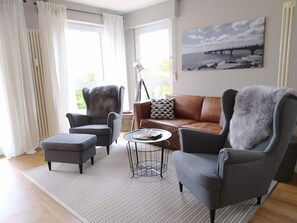 Living area - Holiday Apartment sea bay (Sassnitz)