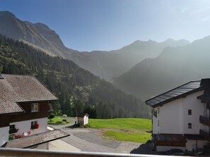 Apartment | View from property - Apartment in Schrocken Near ski Area (Schroecken)