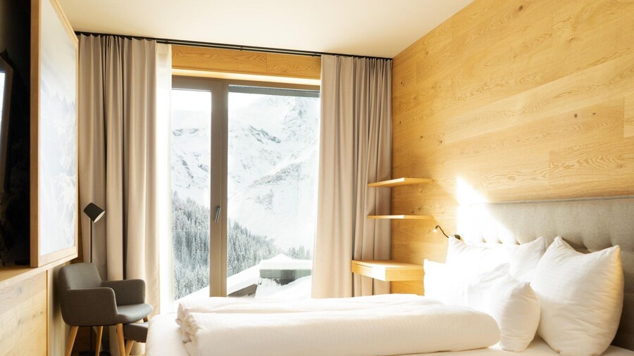 Apartment in Schrocken Near ski Area