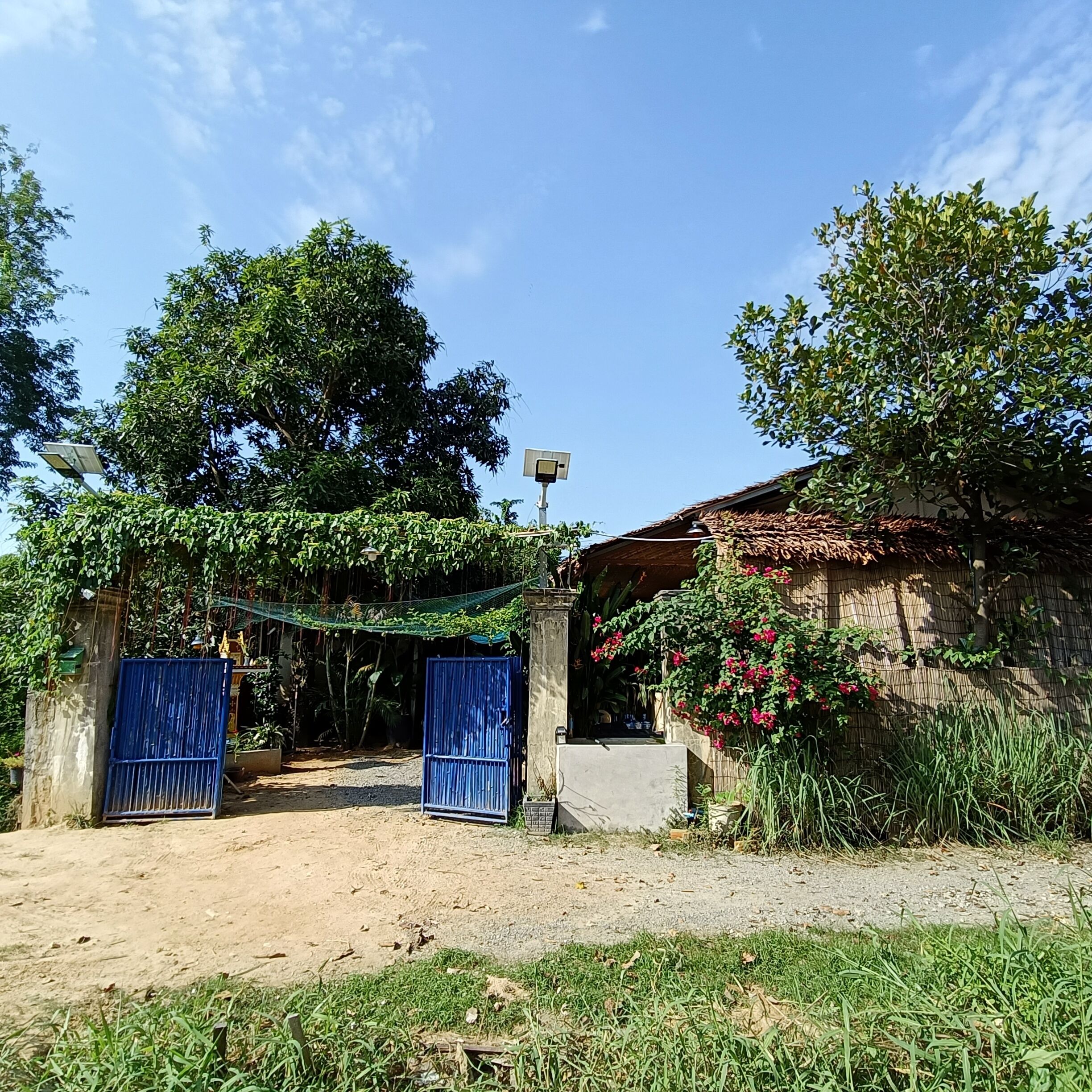 Façade de l’hébergement