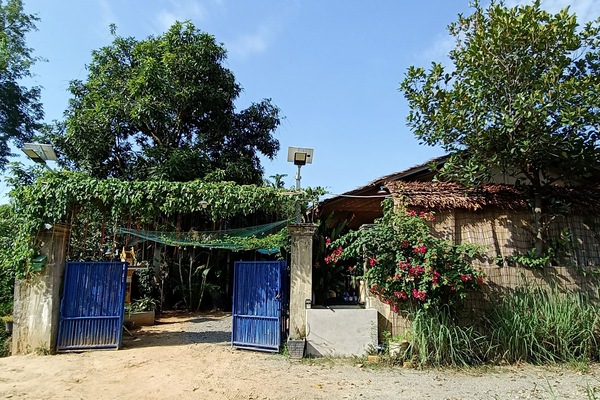 Façade de l’hébergement