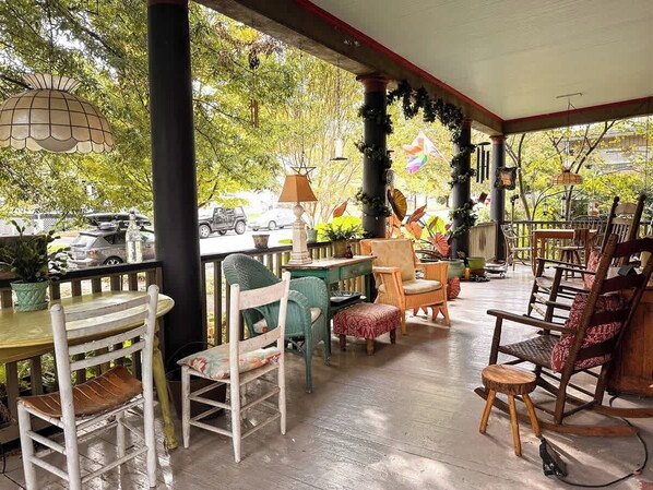 Udendørs spisemuligheder