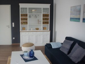 Living area - Holiday Apartment on the Lindenallee (Bad Rothenfelde)