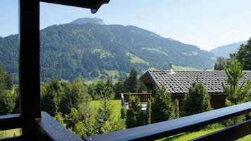 Blick von der Unterkunft