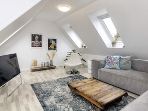 Living area - 4 Star Holiday Home in Humble (Sydlangeland)