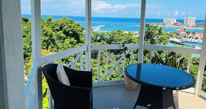 7 minutes away from the center of ocho rios and to the beach shopping and food