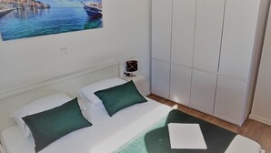Apartment | 2 bedrooms, iron/ironing board, bed sheets - Apartments Baldo - One Bedroom Apartment With Terrace and Sea View (Dubrovacko Primorje)