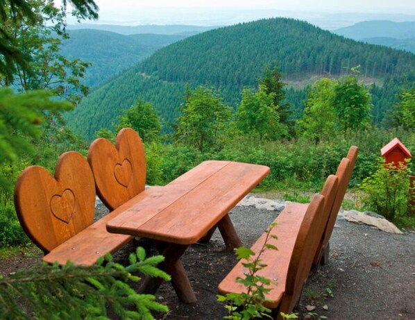 Opções para refeição ao ar livre