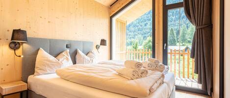 4 sovrum och unika möbler