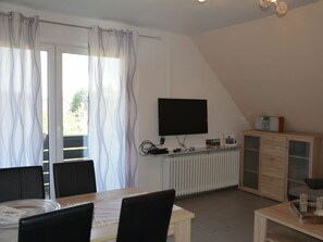 Living area - "sea Eagle" in the House on the Dune (Wittduen)