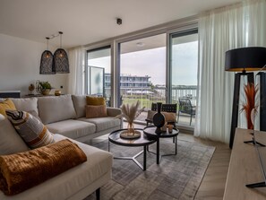 House | Living room - Apartment in Zeeland With Marina and Views (Arnemuiden)