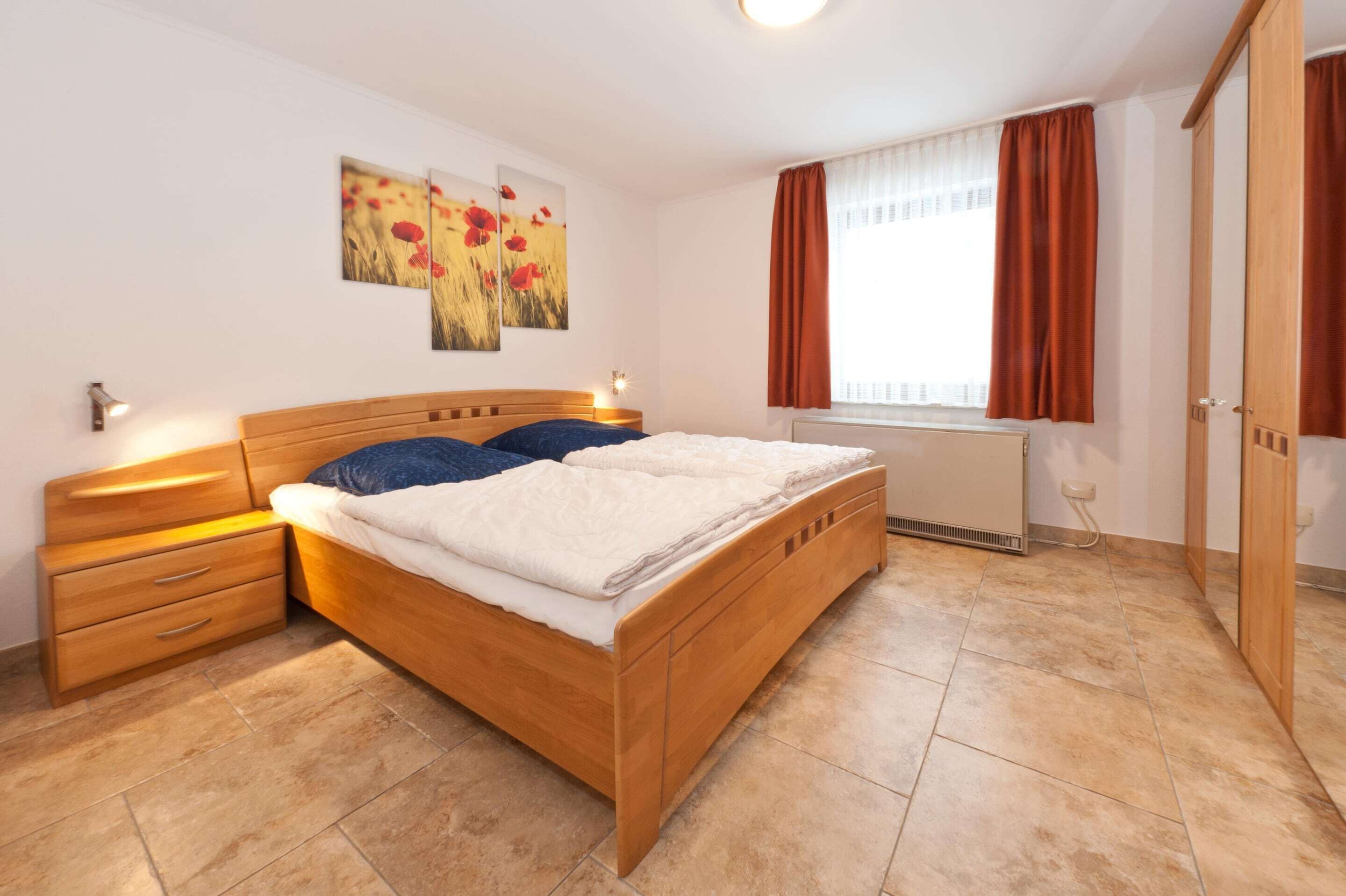 2 bedrooms, individually furnished, bed sheets