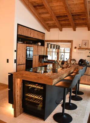 Ferienhaus | Eigene Küche | Ofen, Wasserkocher, Toaster, Hochstuhl