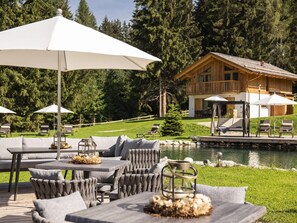 Chalet | Dining - Nice Chalet in Wolting With Natural Swimming Pond (Tamsweg)