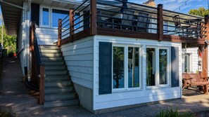 Steps to Upper Deck and The Crow`s Nest