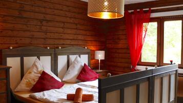 2 bedrooms, individually furnished