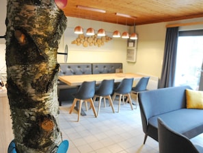 House | Dining - Cottage by Lake in Vielsalm With Sauna (Vielsalm)