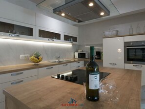 Villa | Private kitchen | Highchair - Villa Samuel Comfortable Holiday Residence (Porec)