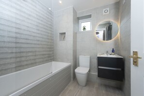 Shower, hair dryer