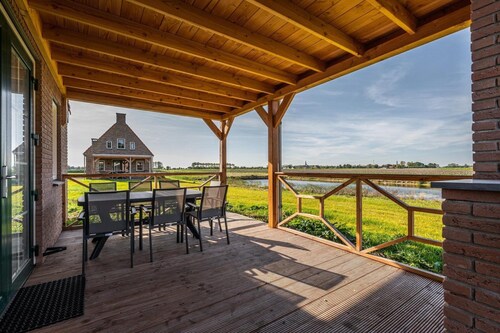 Villa With hot tub and Sauna, on a Holiday Park
