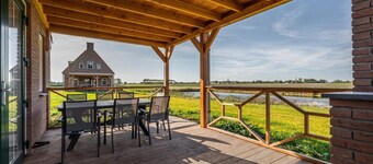 Villa With hot tub and Sauna, on a Holiday Park