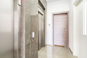 Interior entrance