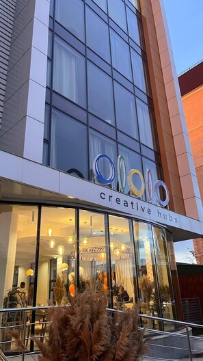 Fassade der Unterkunft