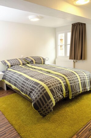 1 室のベッドルーム、ベッドシーツ