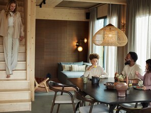 House | Living room - Holiday Home in Drents-friese Wold With Sauna (Appelscha)