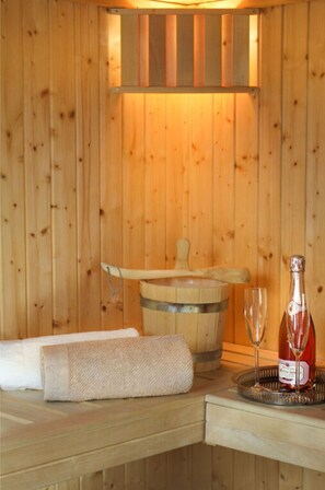 Sauna - Haus Seeblick Modern Retreat (Goehren-Lebbin)
