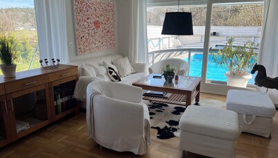 Lantligt Boende Nära Stan, hav & Natur