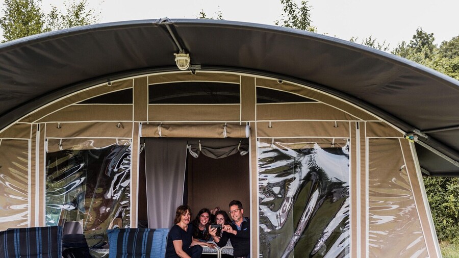 Tent Lodge in Nommern Near Forest