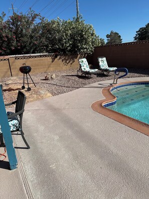 Alberca al aire libre 