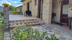 Apartment | Exterior - Terrace Retreat in the Marche (Pennabilli)