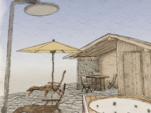 Pleasant Chalet With Terrace