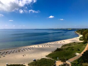 Blick von der Unterkunft