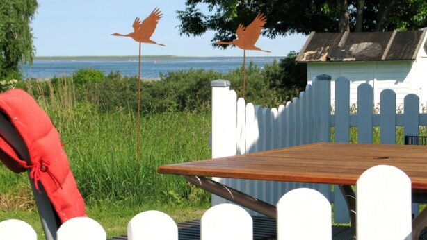 Uitzicht vanuit accommodatie
