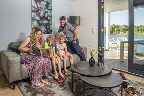 House | Living room - Beautiful Holiday Home in Limburg (Maasbree)