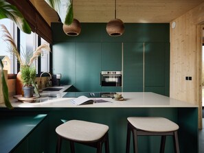 House | Private kitchen - Luxury Villa in Drenthe With Outdoor Spa (Appelscha)